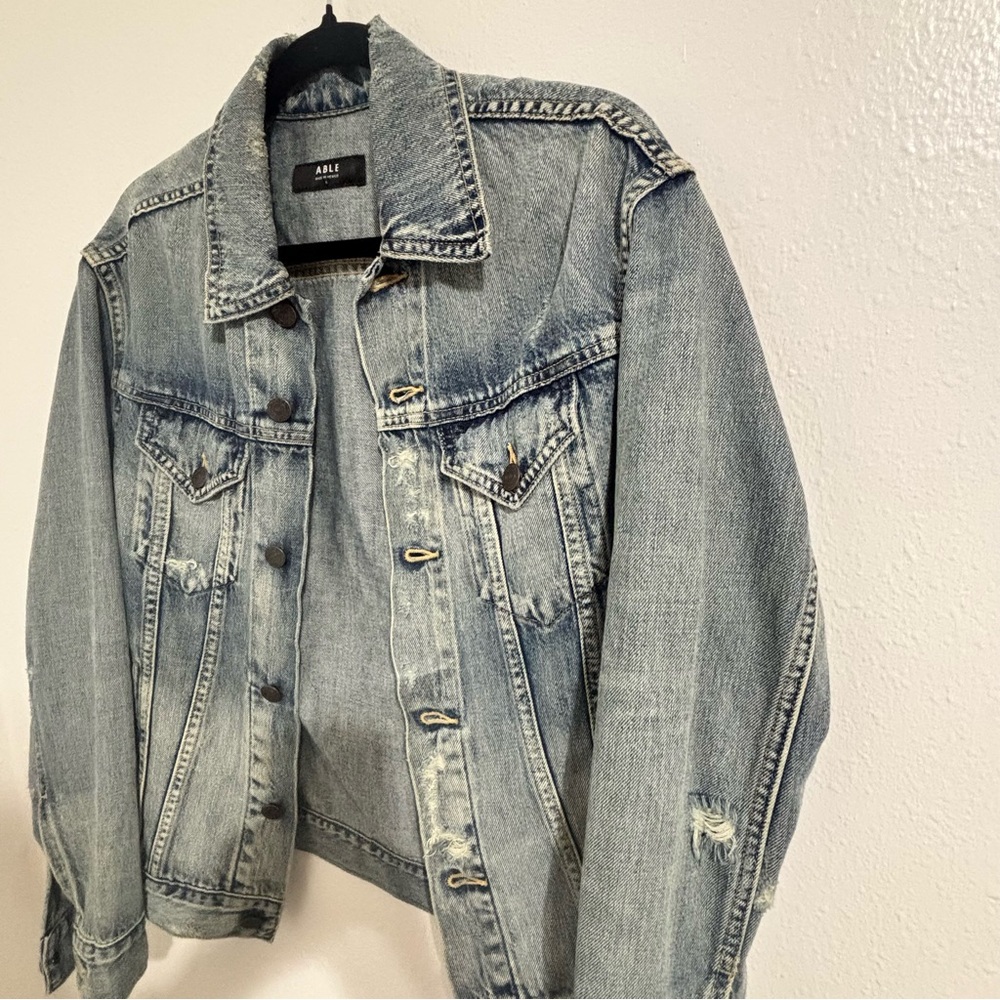 Able Jean Denim Jacket - image 6